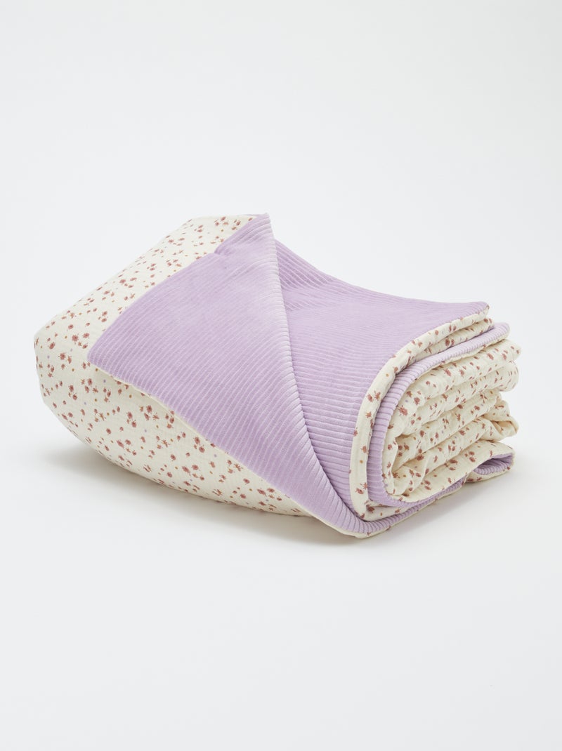 Couverture réversible - Kiabi Home' Rose - Kiabi