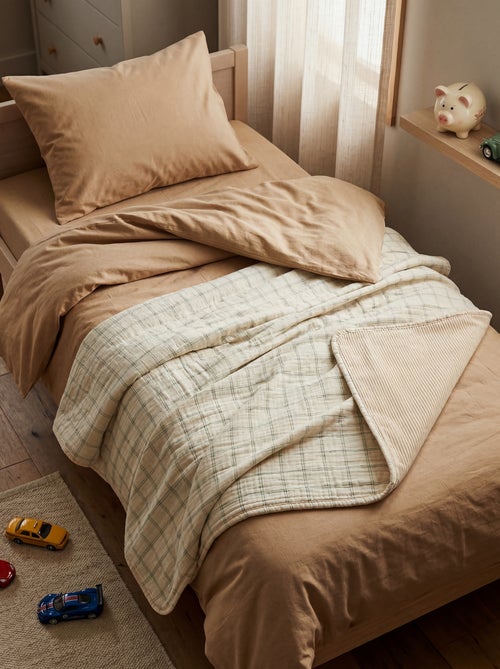 Couverture réversible 110 x 150 cm - Kiabi Home' - Kiabi