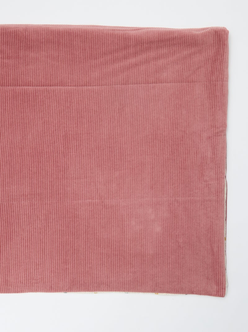 Couverture réversible 110 x 150 cm Beige - Kiabi