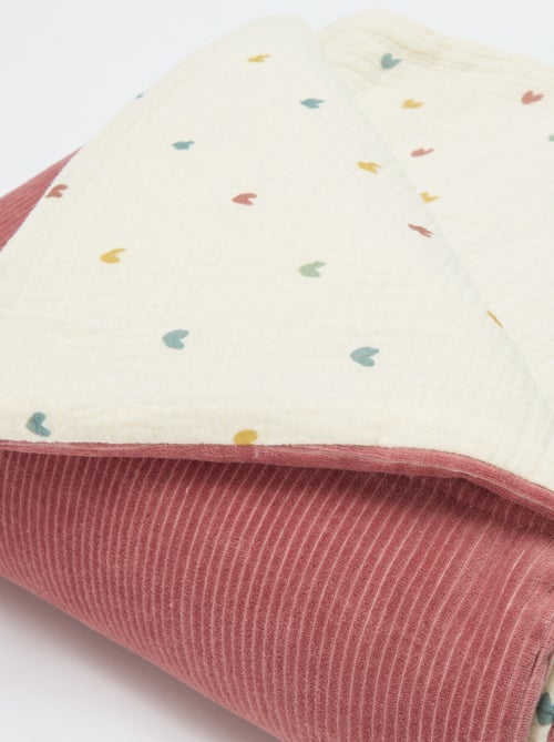 Couverture réversible 110 x 150 cm - Kiabi Couverture réversible 110 x 150 cm - Kiabi