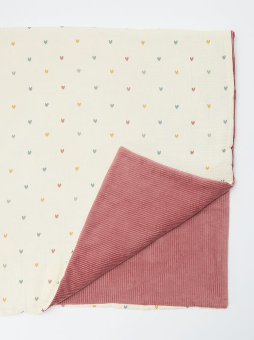 Couverture réversible 110 x 150 cm - Kiabi Couverture réversible 110 x 150 cm - Kiabi