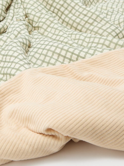 Couverture réversible 110 x 150 cm - Kiabi Couverture réversible 110 x 150 cm - Kiabi