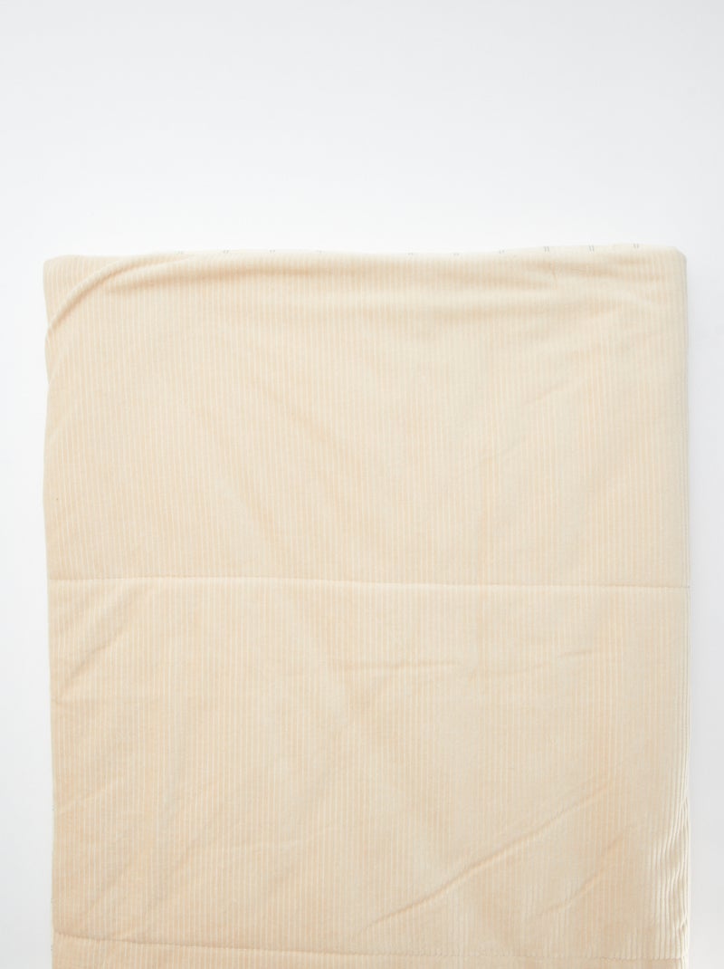 Couverture réversible 110 x 150 cm Vert - Kiabi