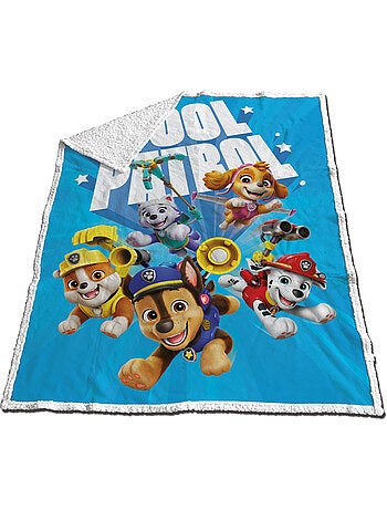 Couverture Sherpa Pat'Patrouille 120x150cm