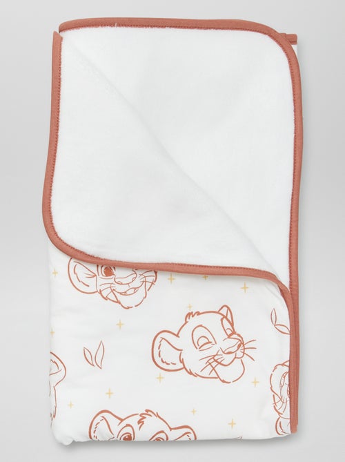 Couverture 'Simba' 'Disney' doublée polaire - Kiabi