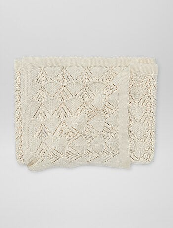Couverture tricot