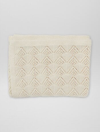 Couverture tricot