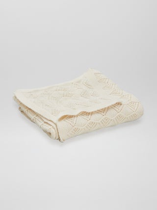 Couverture tricot