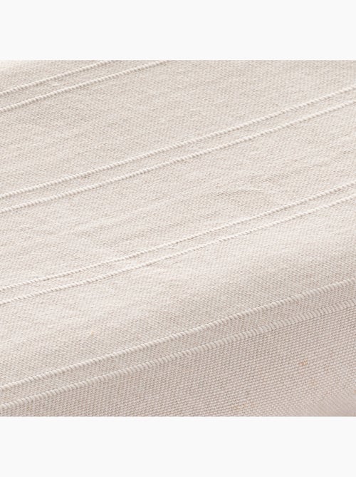 Couverture type Plaid, tissu texturé en fil teint, avec bordure finie - Gamusi - Kiabi Couverture type Plaid, tissu texturé en fil teint, avec bordure finie - Gamusi - Kiabi