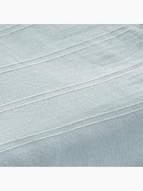 Couverture type Plaid, tissu texturé en fil teint, avec bordure finie - Gamusi - Kiabi Couverture type Plaid, tissu texturé en fil teint, avec bordure finie - Gamusi - Kiabi