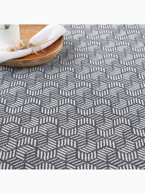 Couverture type Plaid, tissu texturé en fil teint, avec franges - Gamusi - Kiabi Couverture type Plaid, tissu texturé en fil teint, avec franges - Gamusi - Kiabi