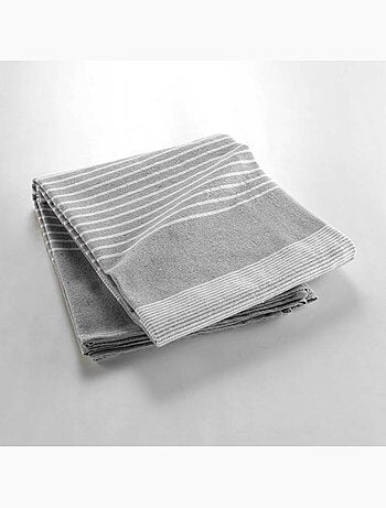 Couvre lit 1 personne coton/polyester tisse adele