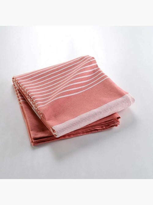 Couvre lit 1 personne coton/polyester tisse adele - Kiabi Couvre lit 1 personne coton/polyester tisse adele - Kiabi
