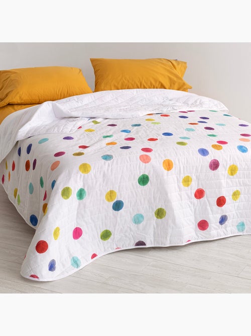 Couvre-lit Confetti "Happyfriday" - Kiabi Couvre-lit Confetti "Happyfriday" - Kiabi