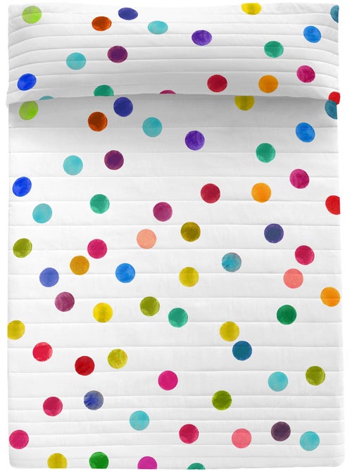 Couvre-lit Confetti "Happyfriday" - Kiabi Couvre-lit Confetti "Happyfriday" - Kiabi