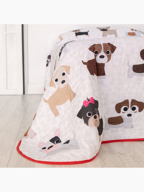 Couvre-lit Dogs "Happyfriday" - Kiabi Couvre-lit Dogs "Happyfriday" - Kiabi