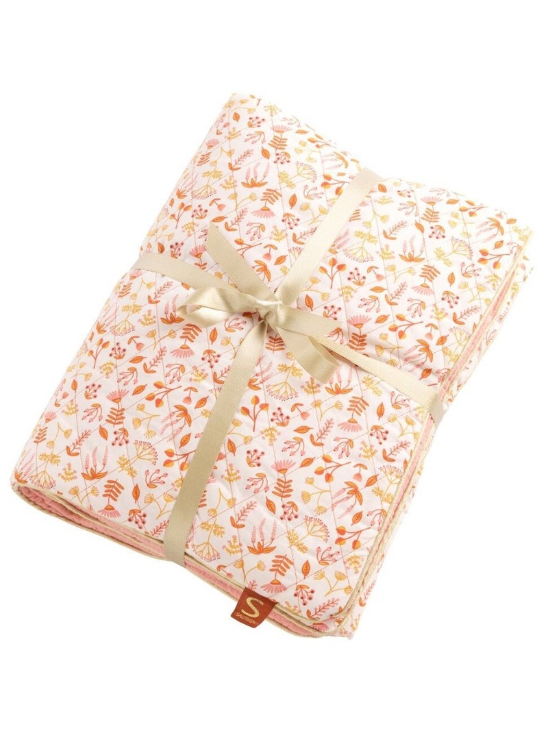 Couvre lit en coton - sauthon Rose - Kiabi