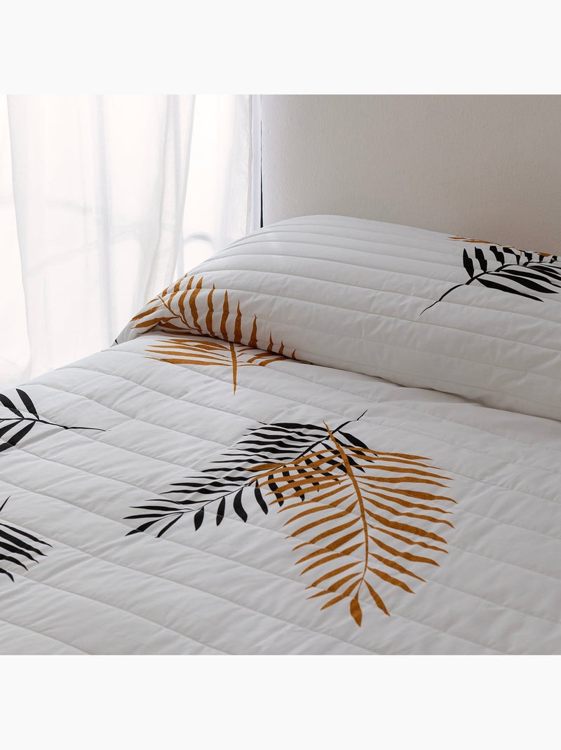 Couvre-lit Foliage "Happyfriday" Multicolore - Kiabi