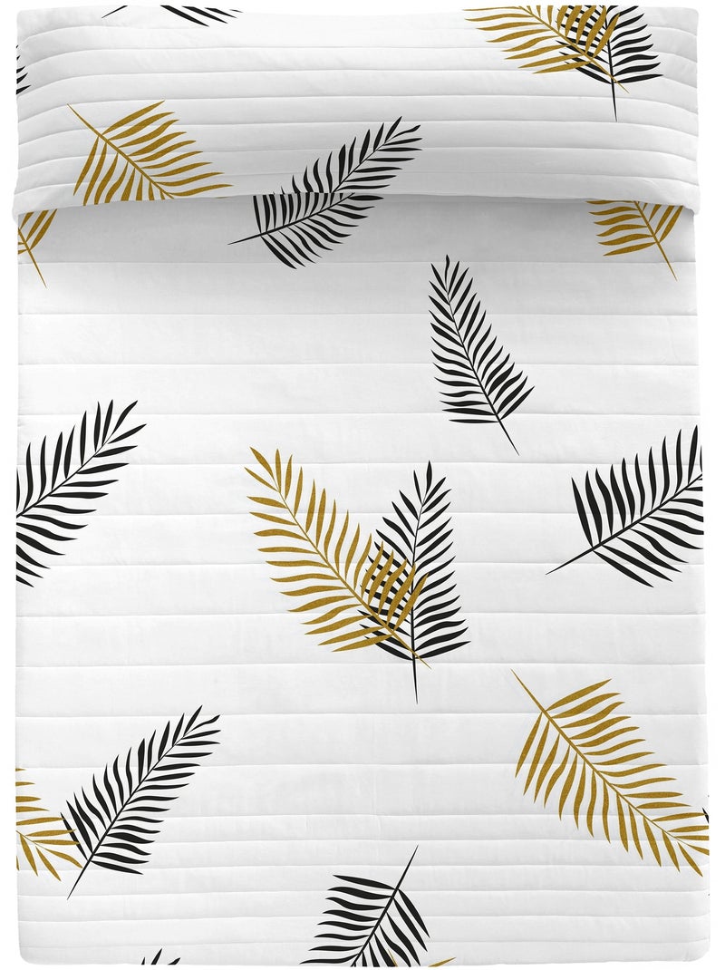 Couvre-lit Foliage "Happyfriday" Multicolore - Kiabi