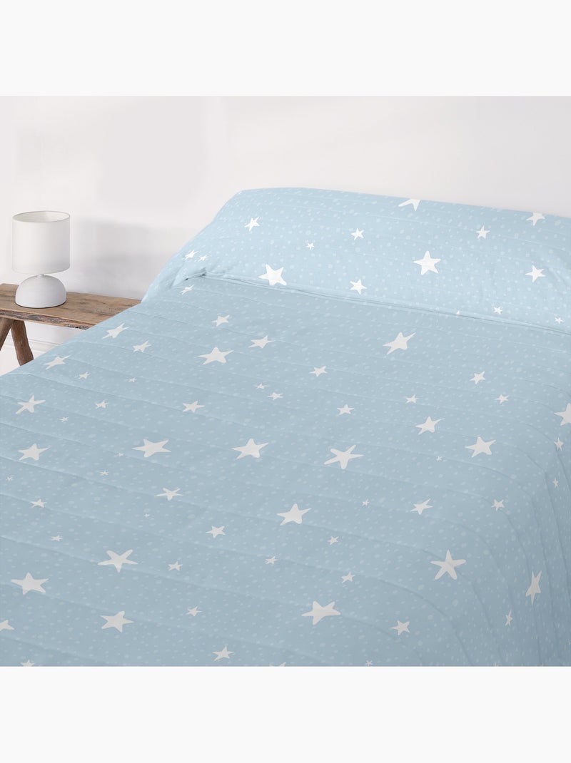 Couvre-lit Little star "Happyfriday" Bleu - Kiabi