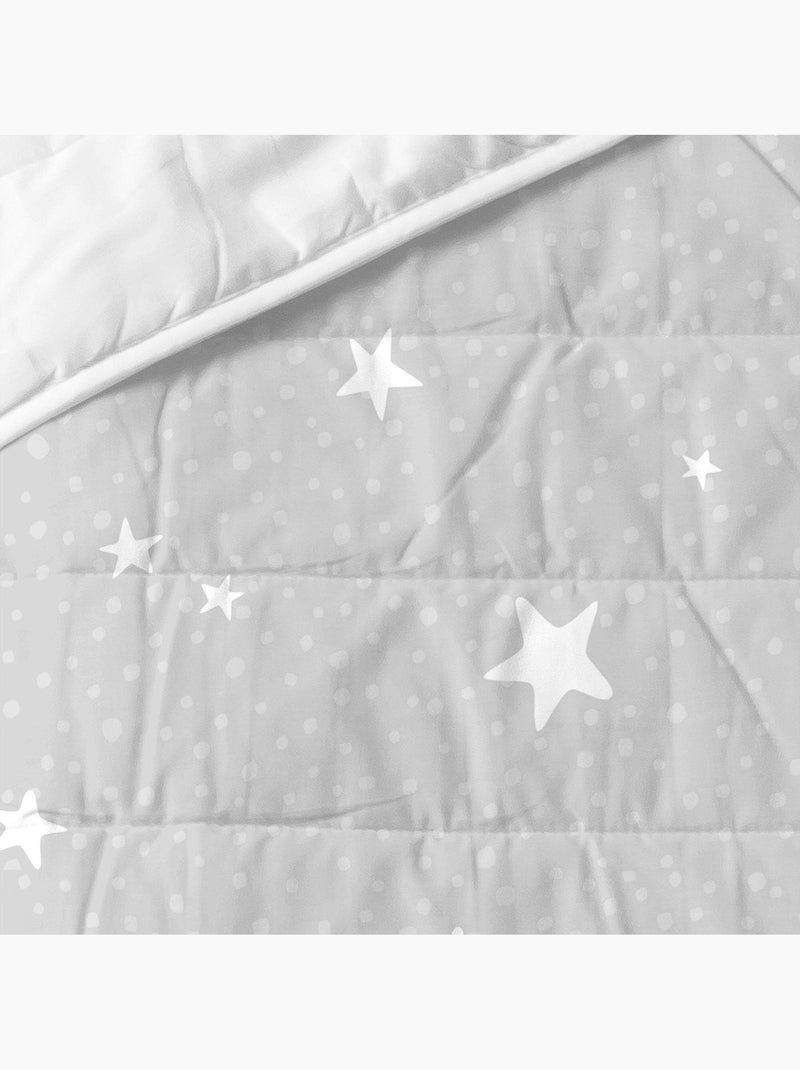 Couvre-lit Little star "Happyfriday" Gris - Kiabi