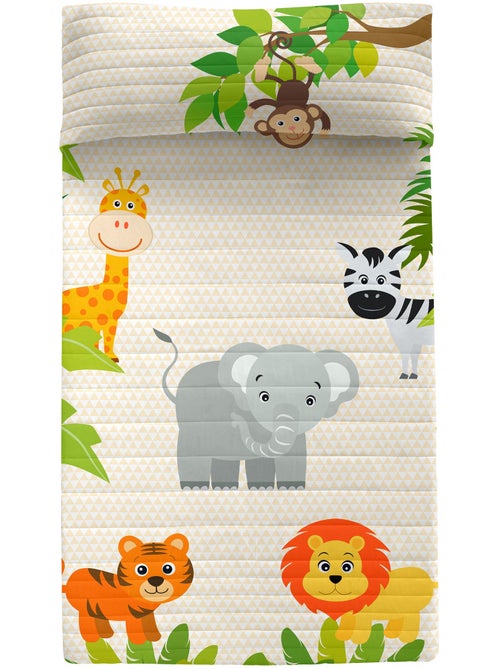 Couvre-lit Wild "Happyfriday" - Kiabi Couvre-lit Wild "Happyfriday" - Kiabi