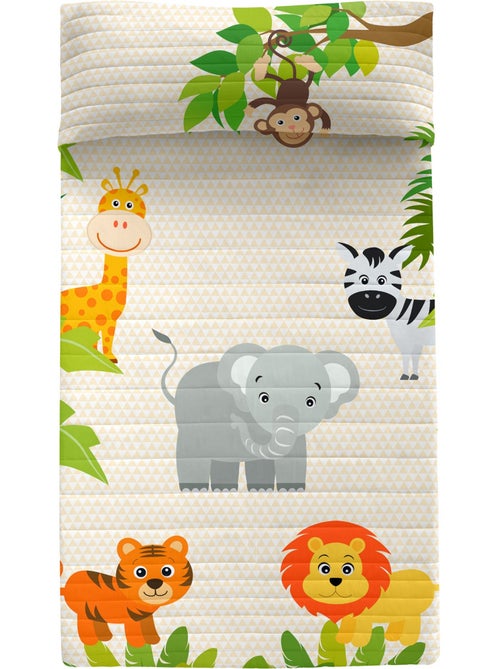 Couvre-lit Wild "Happyfriday" - Kiabi Couvre-lit Wild "Happyfriday" - Kiabi