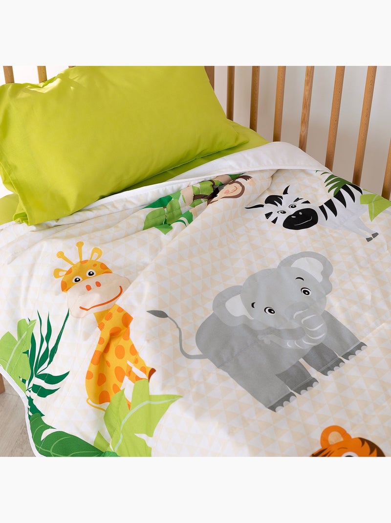 Couvre-lit Wild "Happyfriday" Multicolore - Kiabi