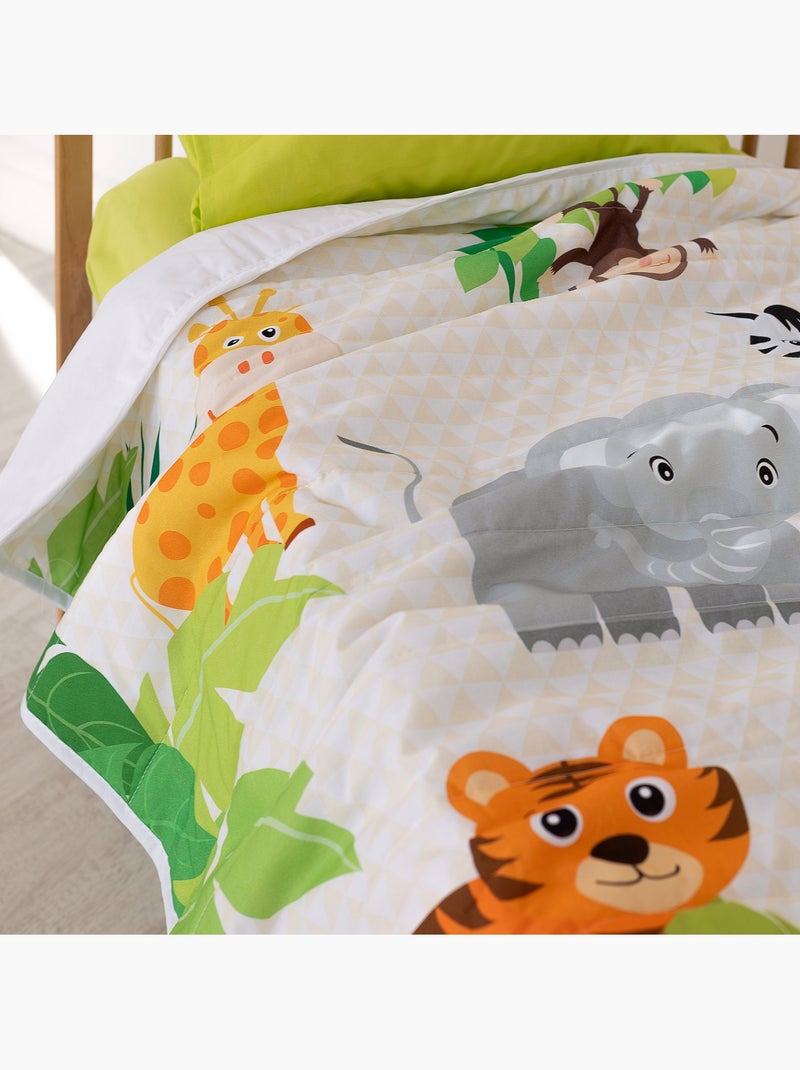 Couvre-lit Wild "Happyfriday" Multicolore - Kiabi