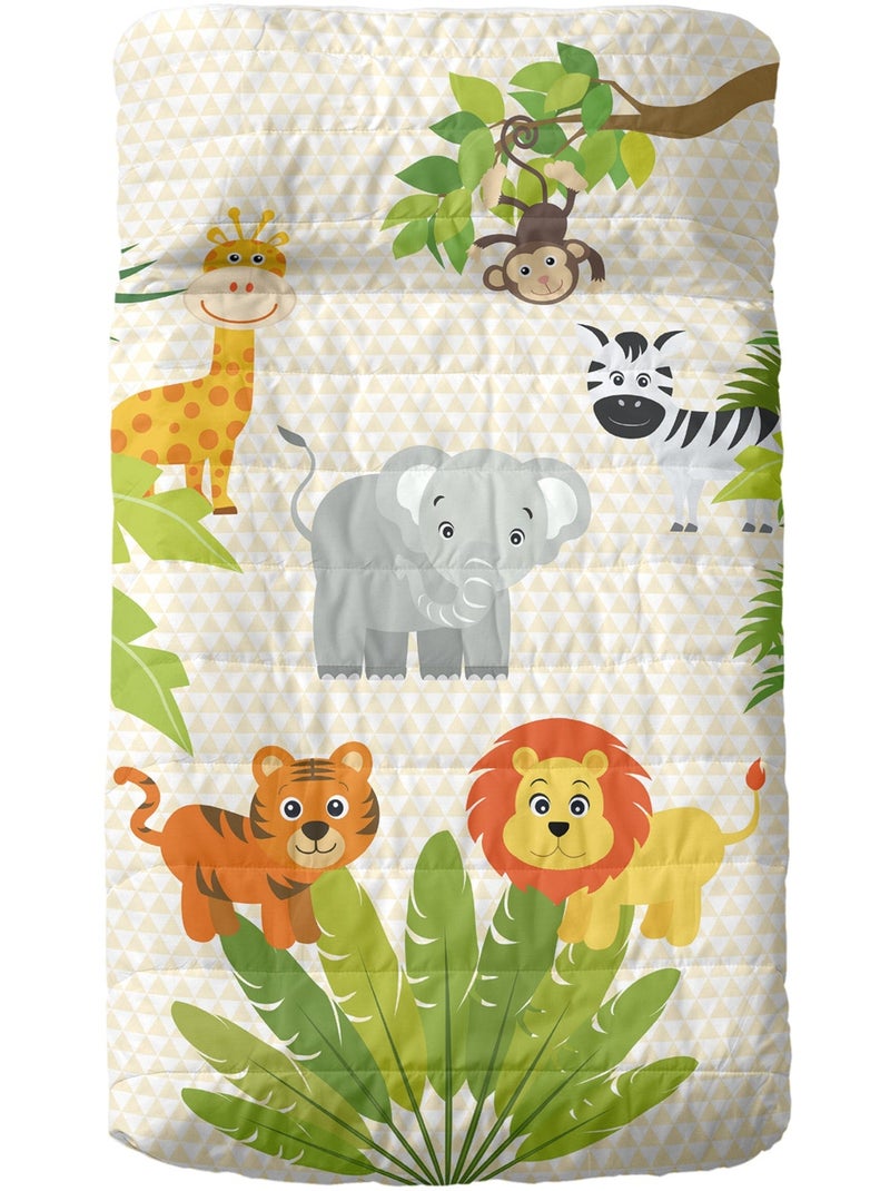 Couvre-lit Wild "Happyfriday" Multicolore - Kiabi