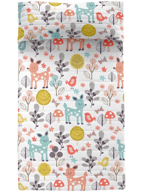 Couvre-lit Woodland "Happyfriday" - Kiabi Couvre-lit Woodland "Happyfriday" - Kiabi
