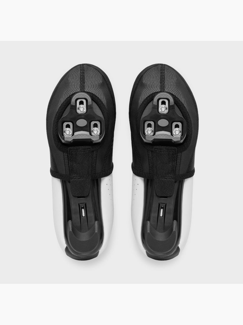 Couvre-orteils de vélo cyclisme homme et femme boulder Noir - Kiabi