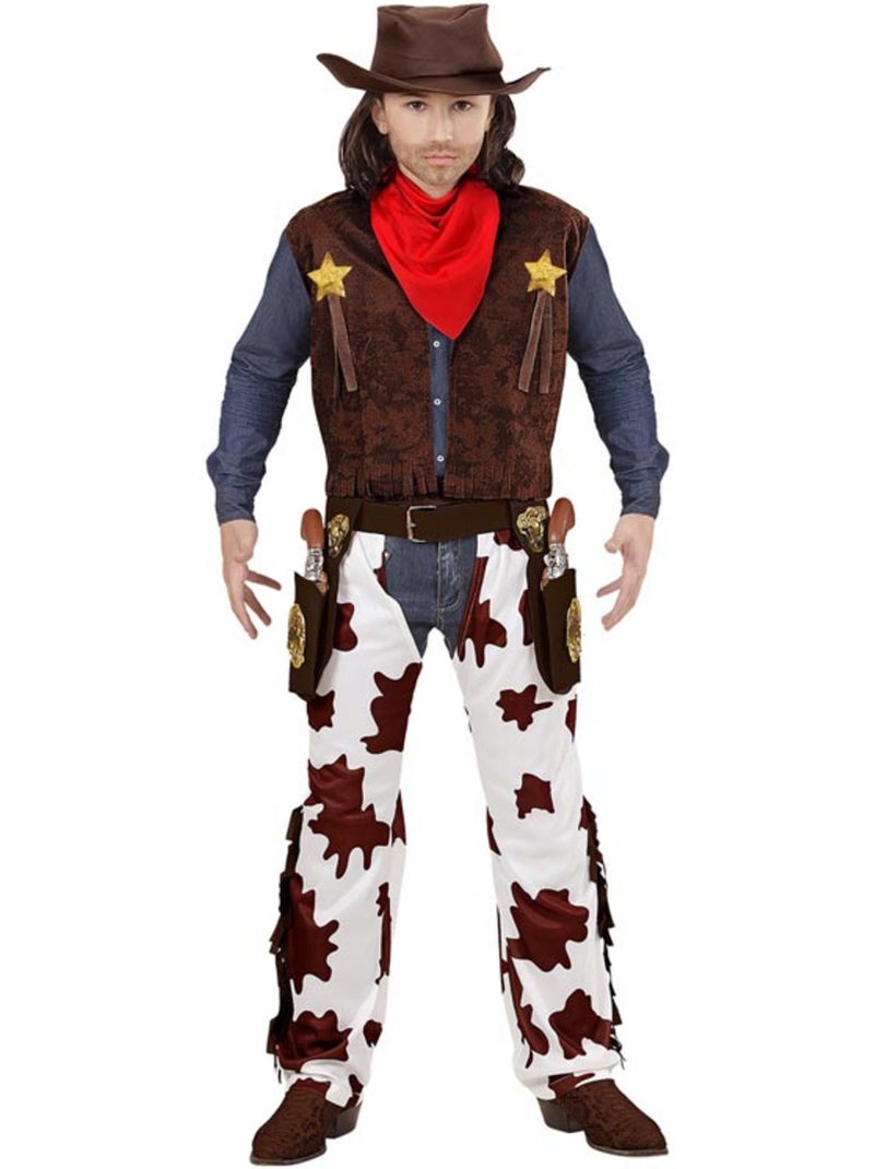 Cowboykostuum met bandana Multicolor - Kiabi