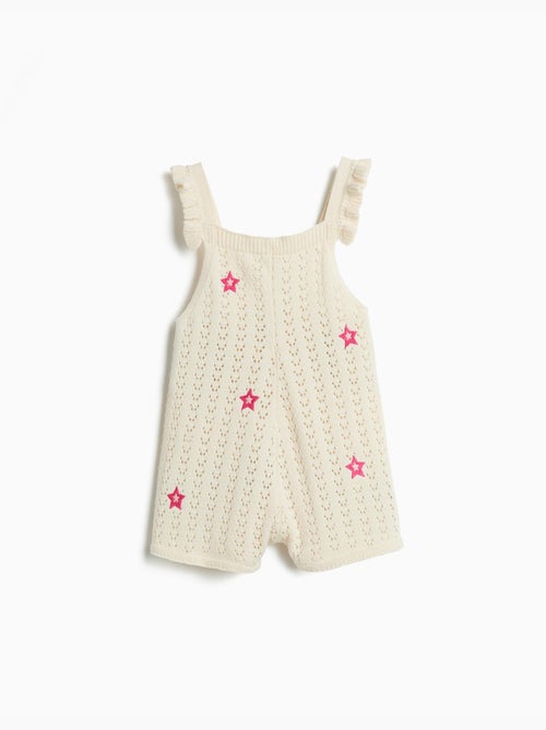Crochet dungarees, mo fashion - Kiabi Crochet dungarees, mo fashion - Kiabi