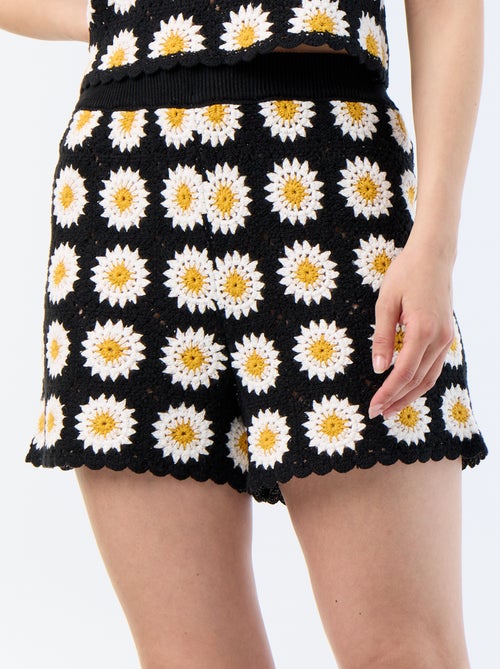 Crochet short - Kiabi