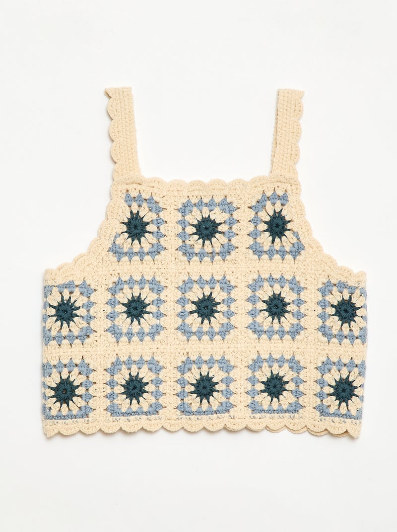 Crochettop Biege - Kiabi