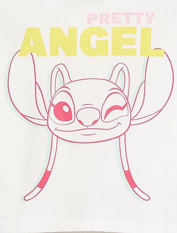 Crop top T-shirt 'Stitch'