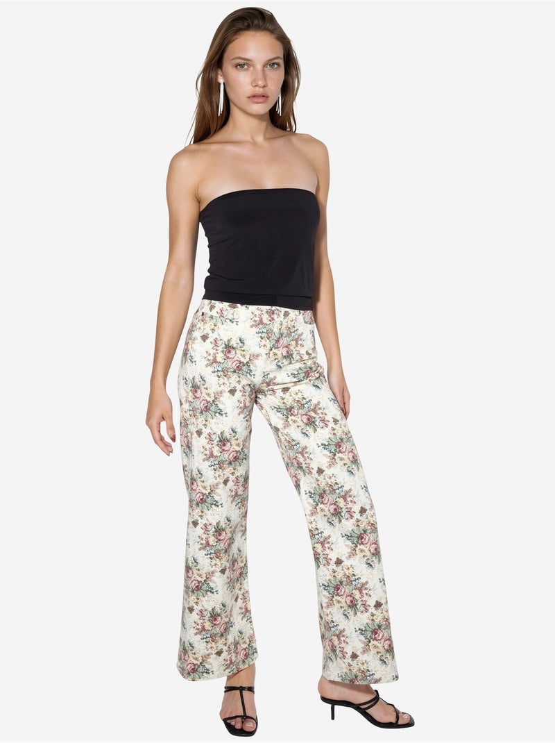 Crop top tricoté sans bretelles busem Noir - Kiabi