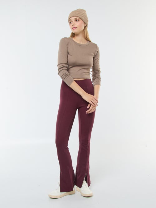 Cropped basic T-shirt - Kiabi