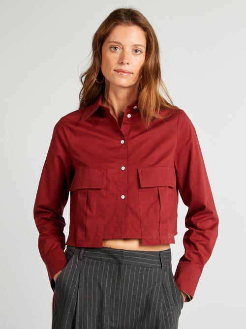Cropped blouse - Kiabi
