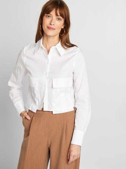 Cropped blouse - Kiabi