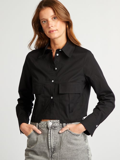 Cropped blouse - Kiabi