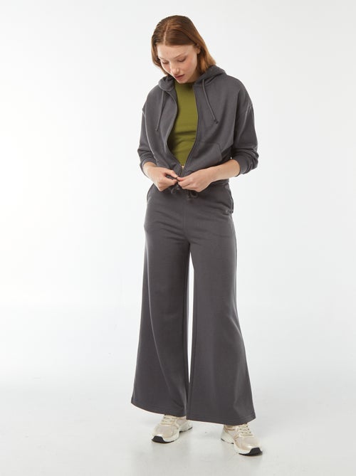 Cropped sweater met capuchon - Kiabi