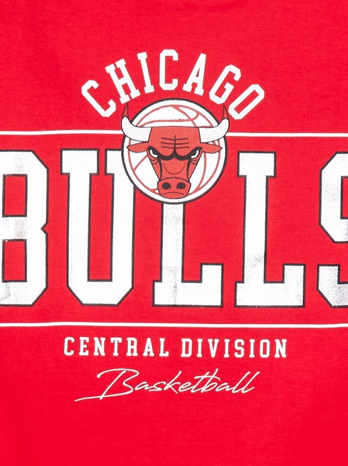 Cropped T-shirt met korte mouwen 'NBA' - Kiabi