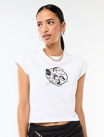 Cropped T-shirt 'Minnie' 'Disney'