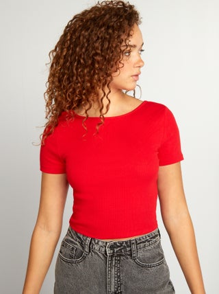 Cropped T-shirt