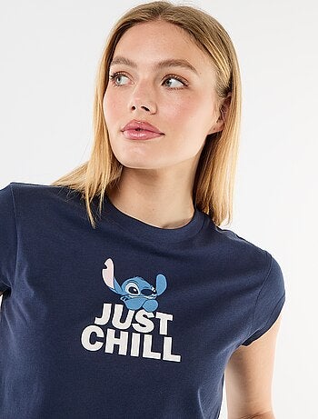 Cropped T-shirt 'Stitch' 'Disney'