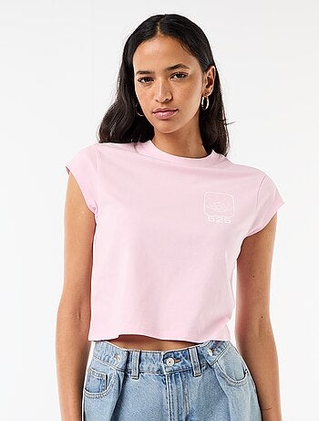 Cropped T-shirt 'Stitch' 'Disney'
