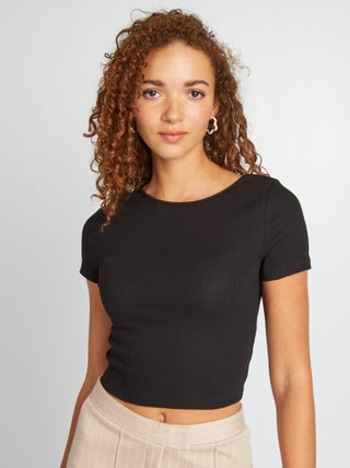 Cropped T-shirt