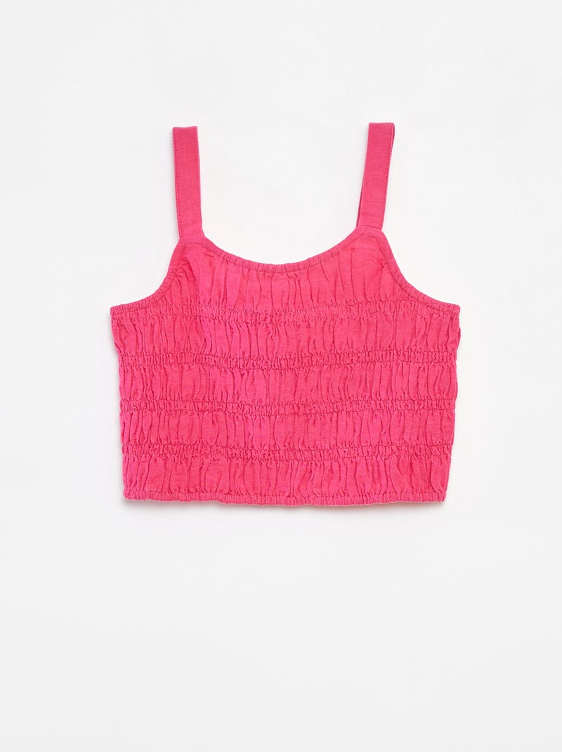 Cropped top met bandjes Rose - Kiabi